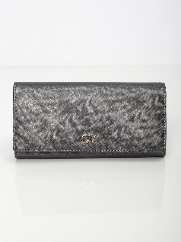 Grey Women's Eco Leather Wallet