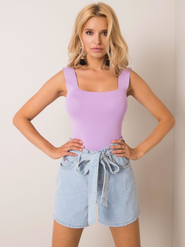 Lilac top Celestina RUE PARIS