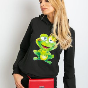 Black Froggy Sweatshirt