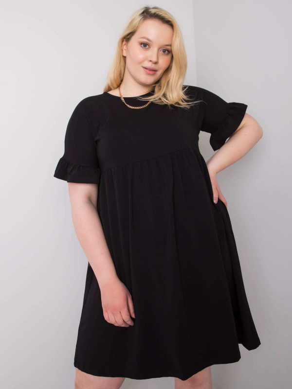 Black Plus Size Chiara Dress