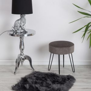 Dark Grey Shaggy Rug