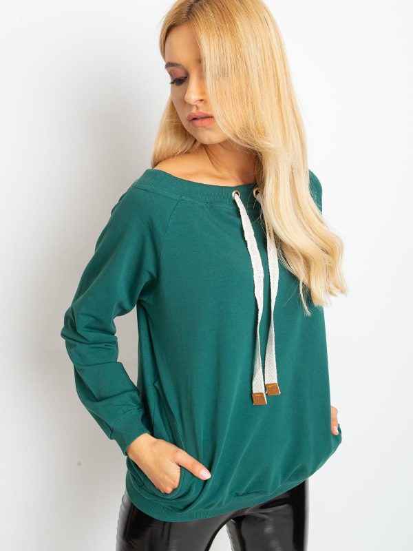 Dark green Ace sweatshirt