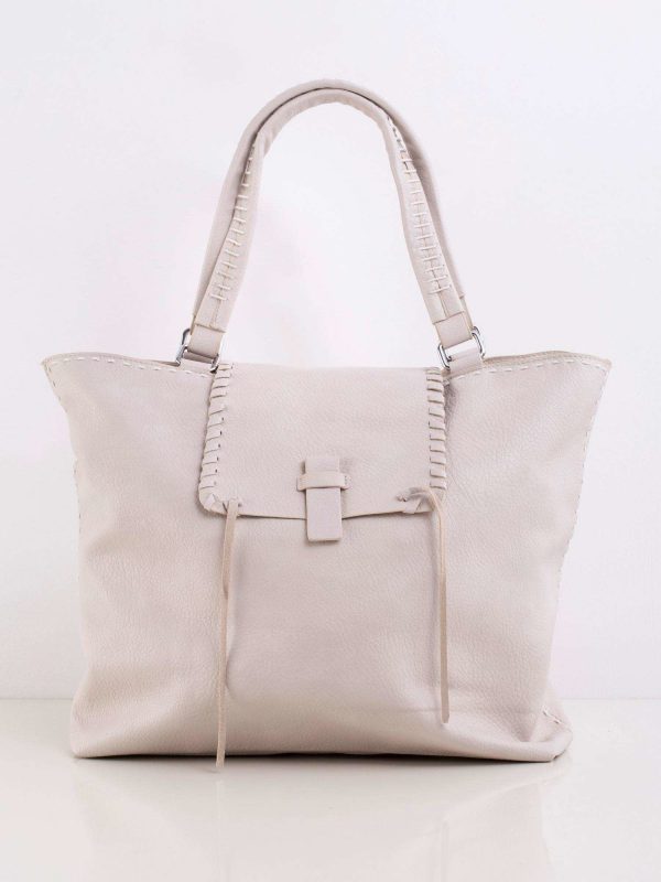 Light Beige Large Urban Bag