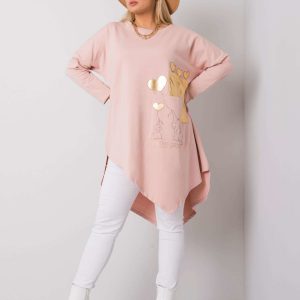 Pale pink tunic Evita