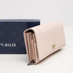 Pale pink large wallet