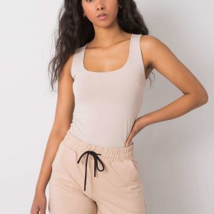 Beige cotton shorts Monique RUE PARIS