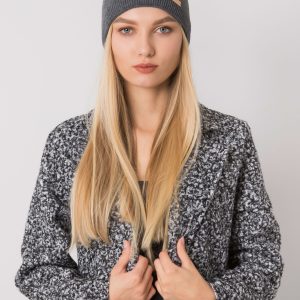 Dark grey beanie RUE PARIS