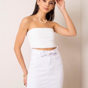 Destiny White Skirt