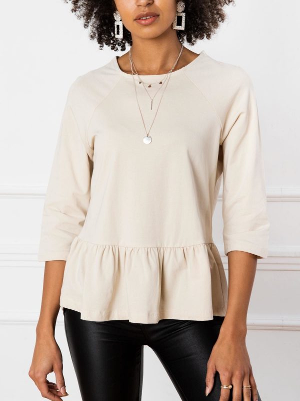 Beige blouse Simone