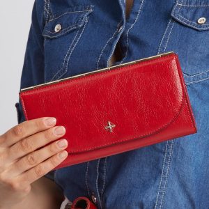 Red Elegant Women's Wallet