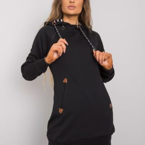 Black sweatshirt with pockets Embry