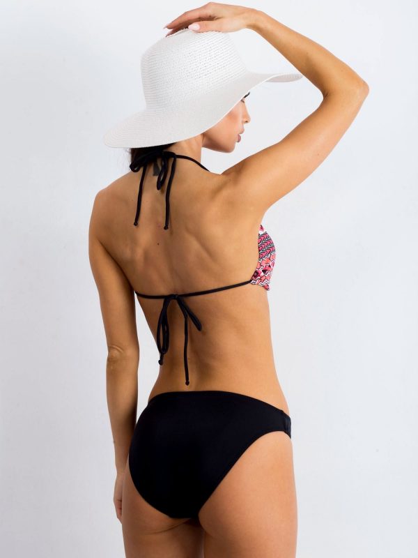 Black and coral bikini Catalinas