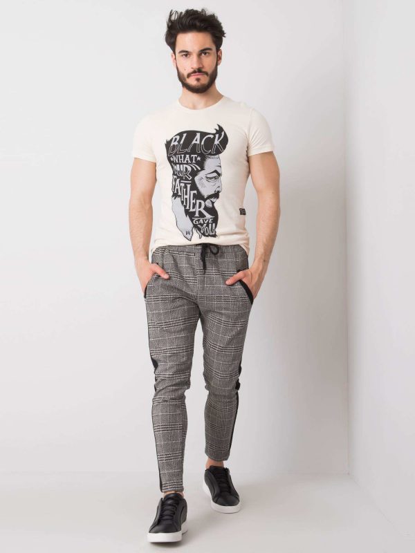 Black and grey men's sweatpants Gilbert