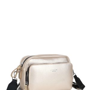 Women's gold bag with pocket LUIGISANTO