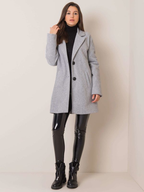 Corinna grey coat