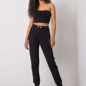 Alivia Black Sweatpants