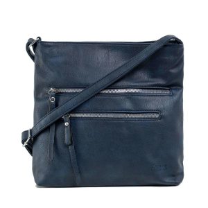 Navy blue bag with pockets