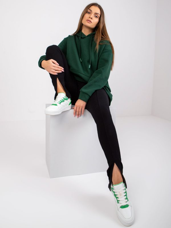 Dark green sweatshirt Basic Biarritz