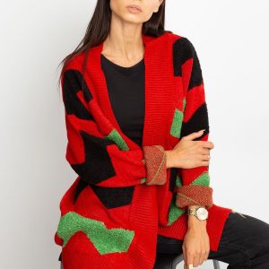 RUE PARIS Red Fabulous sweater