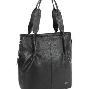 LUIGISANTO black big urban bag