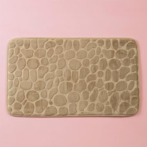 Dark Beige Bathroom Mat