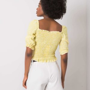 Ayleen RUE PARIS yellow blouse