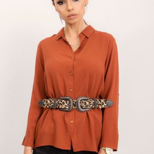 RUE PARIS Light brown Devay shirt