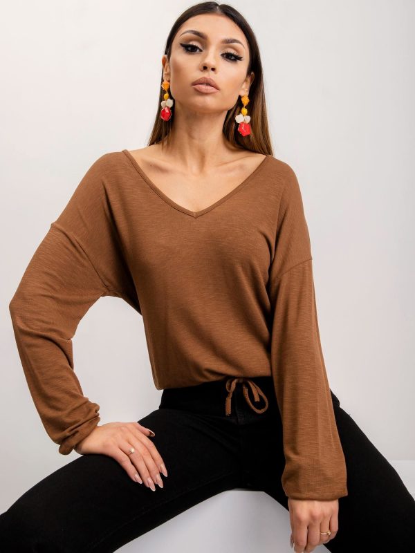 Brown blouse Jules