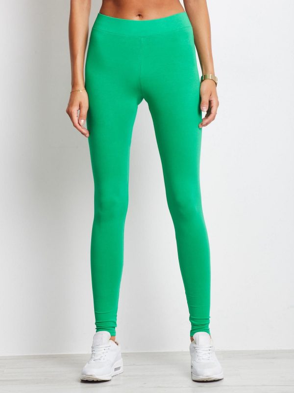 Green Leggings Basic