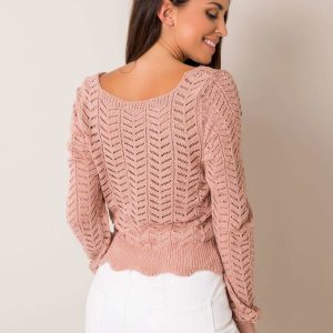 Azzure RUE PARIS powder pink sweater