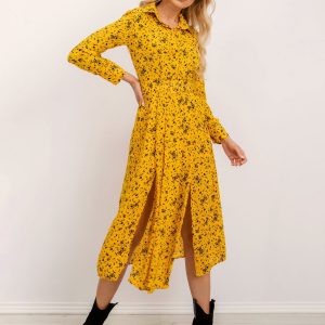 BSL Yellow Women's Dress