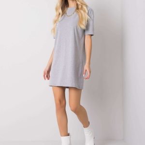 Grey melange dress Libra