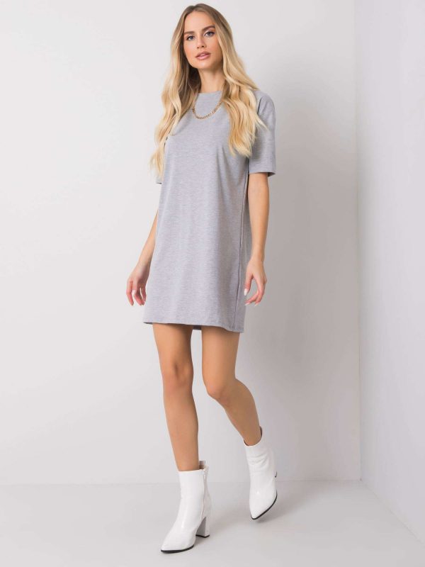 Grey melange dress Libra