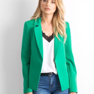 Green blazer Follow