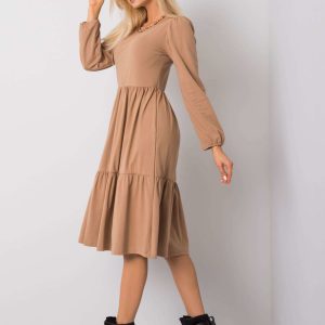 Camel dress Yonne RUE PARIS