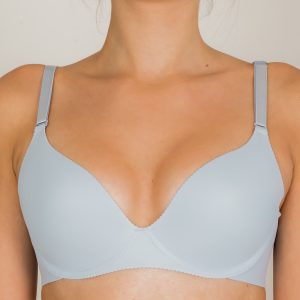 INTIMIDAO Grey smooth bra