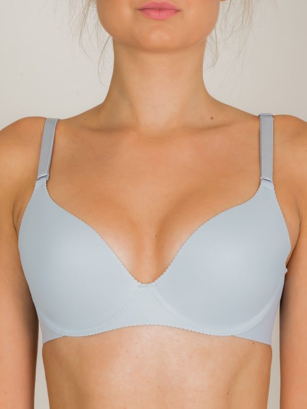 INTIMIDAO Grey smooth bra