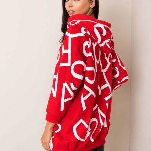 Kathy Red Sweatshirt