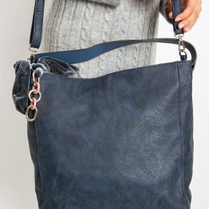 Navy blue women's bag