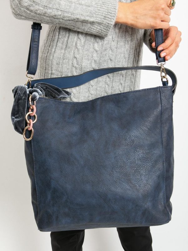 Navy blue women's bag