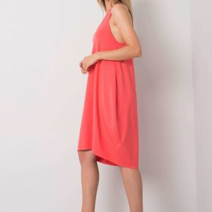 Coral Cotton Unity OCH BELLA Dress