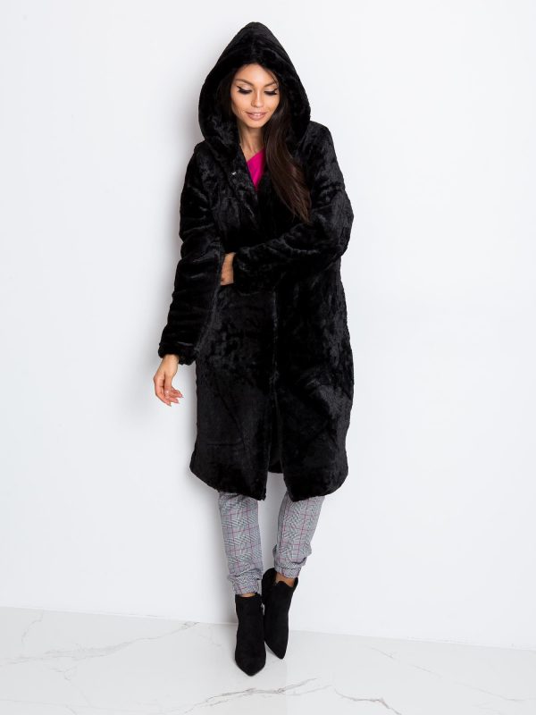 Black Mallory Coat