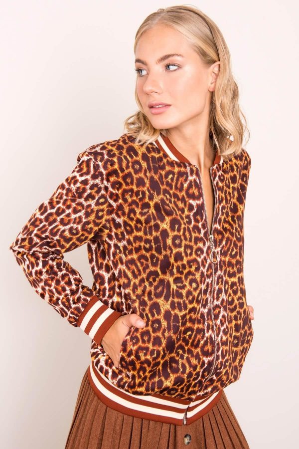 Brown leoptern sweatshirt BSL