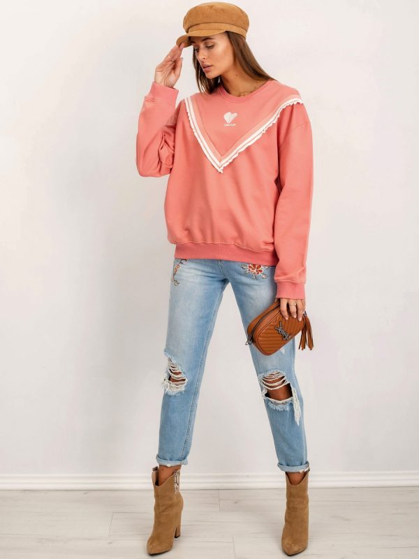 Dirty pink sweatshirt Play