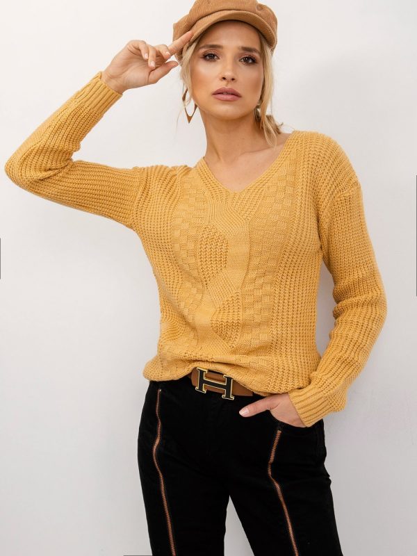 Dark Yellow Mia Sweater