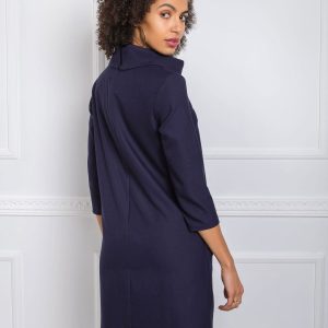 Navy blue dress Milene RUE PARIS