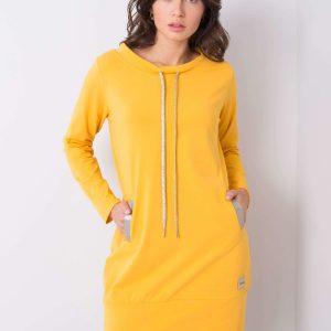 Dark Yellow Holly Dress