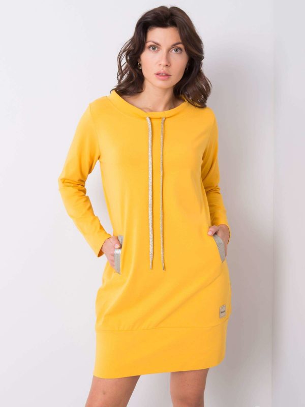 Dark Yellow Holly Dress