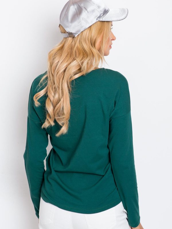 Dark green Heaven blouse