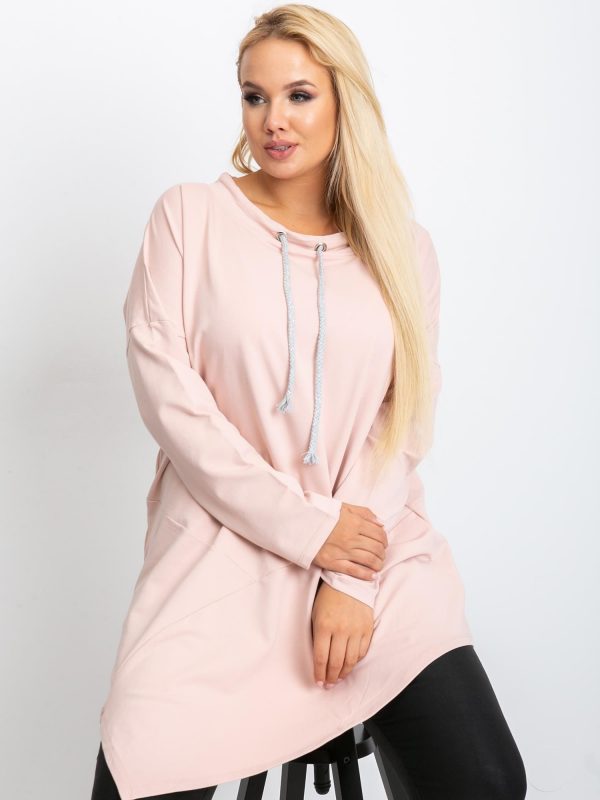 Dirty pink tunic plus size Move